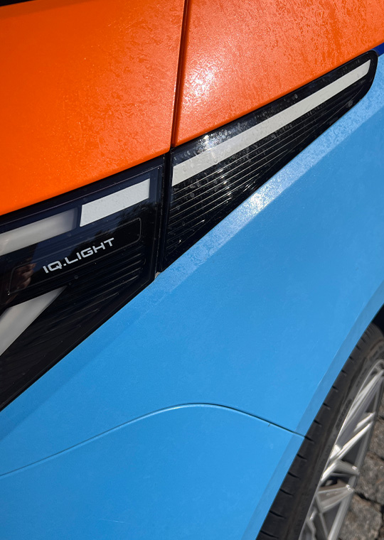Detailaufnahme von Folierung